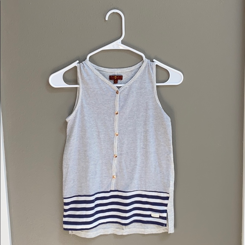 Button up tank top